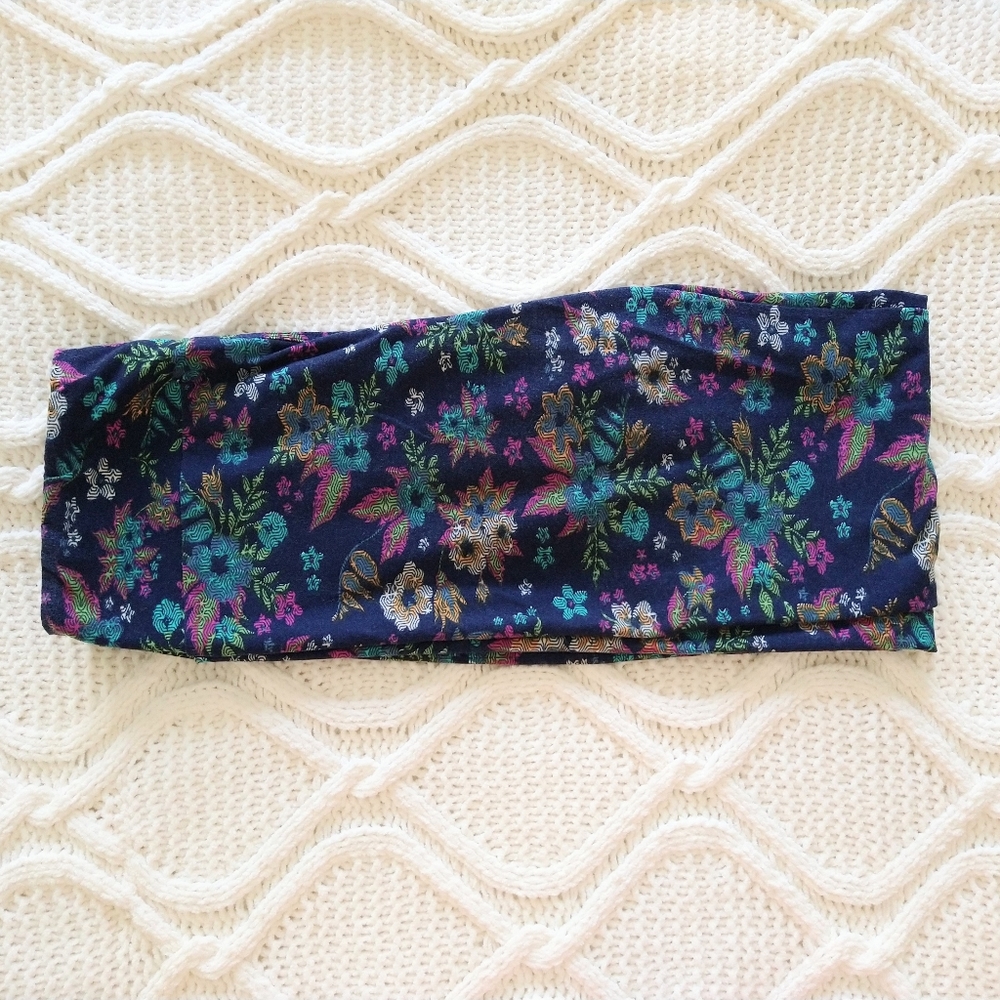 4/$25 ❤️ LuLaRoe OS Leggings Fuzzy Floral
